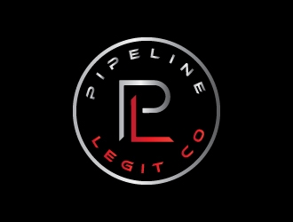 Pipeline Legit Co. logo design by Erasedink