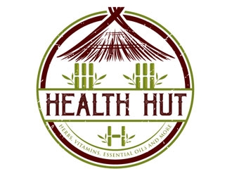 Health Hut logo design by shere