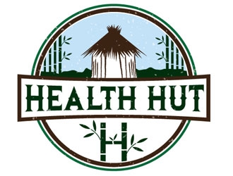 Health Hut logo design by shere