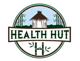 Health Hut logo design by shere