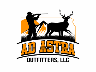 Ad Astra Outfitters, LLC logo design by mutafailan