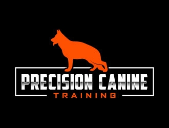 Precision Canine Training logo design by daywalker