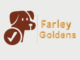 Farley Goldens logo design by heba