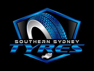 Southern sydney tyres  logo design by Aelius