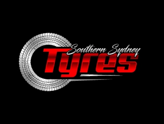Southern sydney tyres  logo design by Aelius