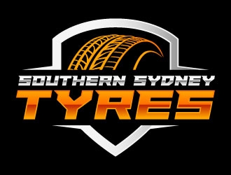 Southern sydney tyres  logo design by daywalker