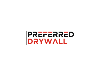 Preferred Drywall logo design by Diancox
