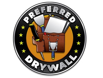 Preferred Drywall logo design by shere
