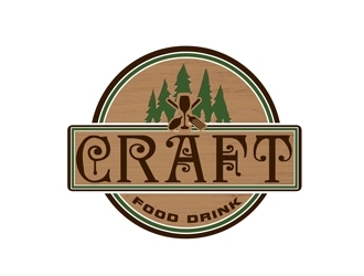 Craft - Food   Drink logo design by bougalla005
