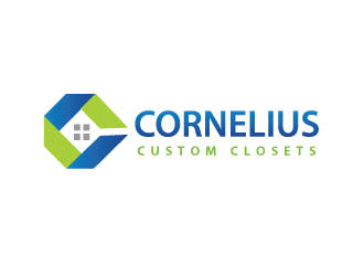 Cornelius Custom Closets logo design by Muhammad_Abbas