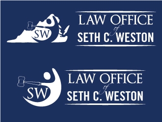 Law Office of Seth C. Weston logo design by mop3d