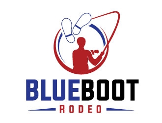 Blue Boot Rodeo logo design by REDCROW