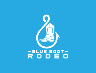 Blue Boot Rodeo logo design by nona