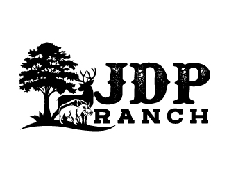 JDP Ranch logo design by jaize