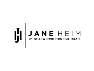 Jane Heim - Whistler & Pemberton Real Estate logo design by sndezzo