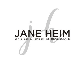 Jane Heim - Whistler & Pemberton Real Estate logo design by rief