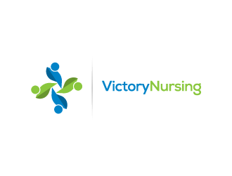 Victory Nursing logo design by pencilhand