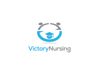 Victory Nursing logo design by pencilhand