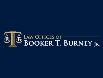 Law Offices of Booker T. Burney Jr.  logo design by jaize