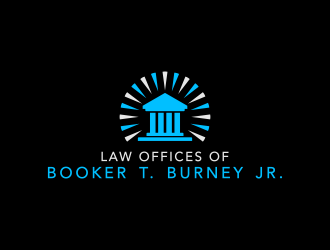 Law Offices of Booker T. Burney Jr.  logo design by ellsa