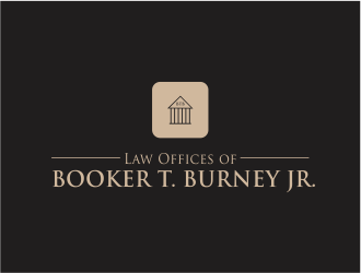 Law Offices of Booker T. Burney Jr.  logo design by up2date