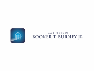 Law Offices of Booker T. Burney Jr.  logo design by up2date