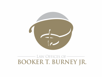 Law Offices of Booker T. Burney Jr.  logo design by up2date