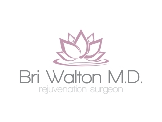 Bri Walton M.D. logo design by cikiyunn