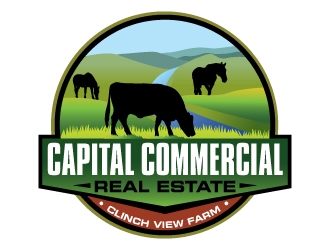 Capital Commercial Real Estate logo design by Suvendu