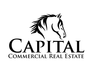 Capital Commercial Real Estate logo design by ElonStark