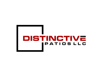 Distinctive Patios LLC logo design by nurul_rizkon
