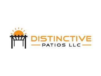 Distinctive Patios LLC logo design by createdesigns