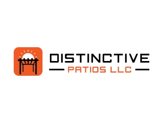 Distinctive Patios LLC logo design by createdesigns