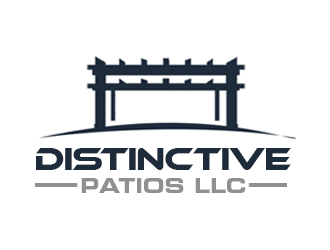 Distinctive Patios LLC logo design by kunejo
