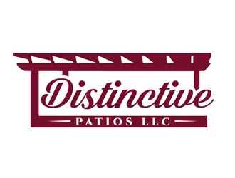 Distinctive Patios LLC logo design by shere