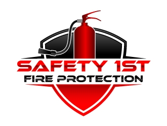 SAFETY 1ST FIRE PROTECTION logo design by Suvendu