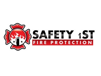 SAFETY 1ST FIRE PROTECTION logo design by shere