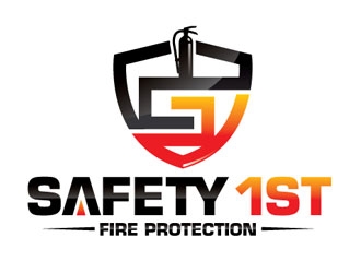 SAFETY 1ST FIRE PROTECTION logo design by shere