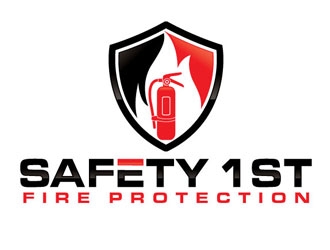 SAFETY 1ST FIRE PROTECTION logo design by shere