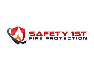 SAFETY 1ST FIRE PROTECTION logo design by lexipej