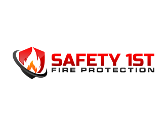 SAFETY 1ST FIRE PROTECTION logo design by lexipej