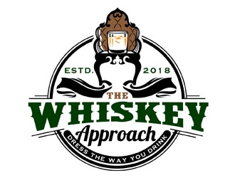 Whiskey Approach logo design by DreamLogoDesign