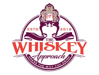 Whiskey Approach logo design by DreamLogoDesign