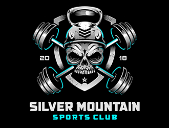 Silver Mountain Sports Club logo design by Optimus