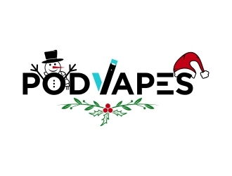 PodVapes logo design by dibyo