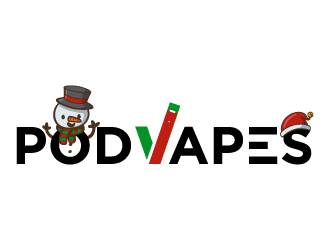 PodVapes logo design by uyoxsoul