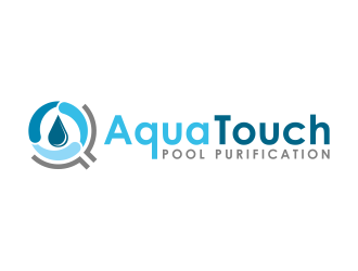 Aqua Touch Pool Purification logo design by rykos