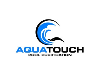 Aqua Touch Pool Purification logo design by Gaze