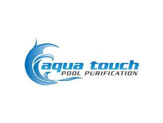 Aqua Touch Pool Purification logo design by Inlogoz
