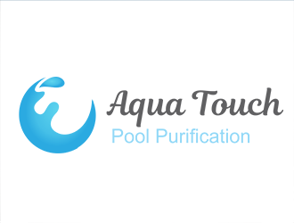 Aqua Touch Pool Purification logo design by Aldabu
